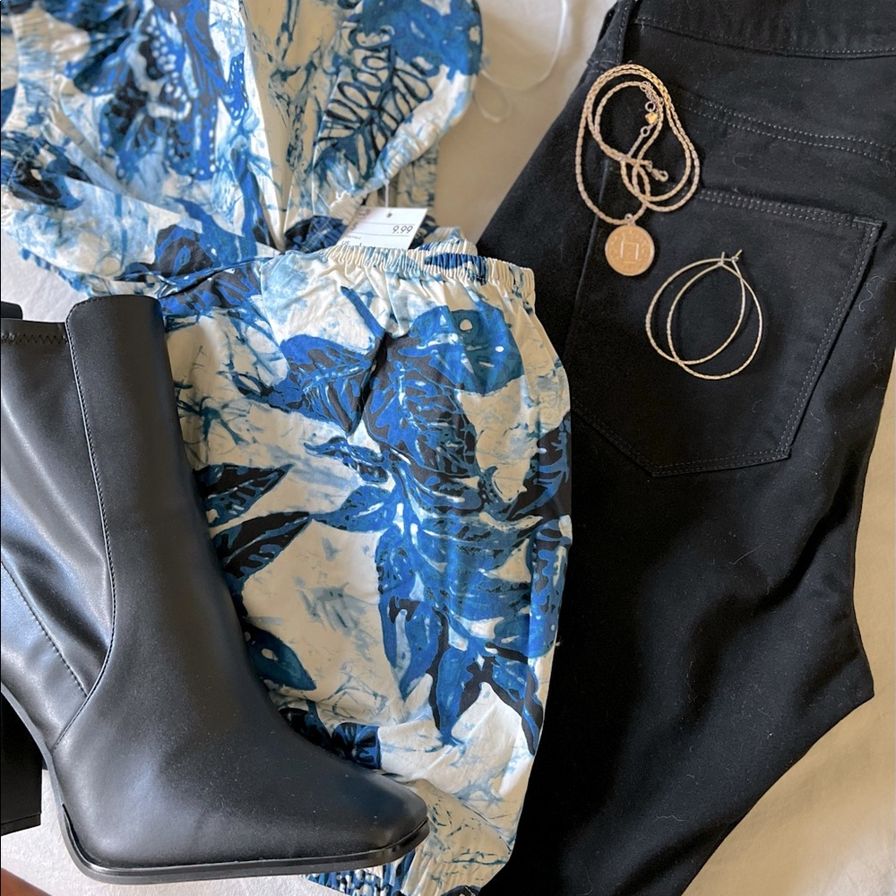 Blue Crop Top from H&M